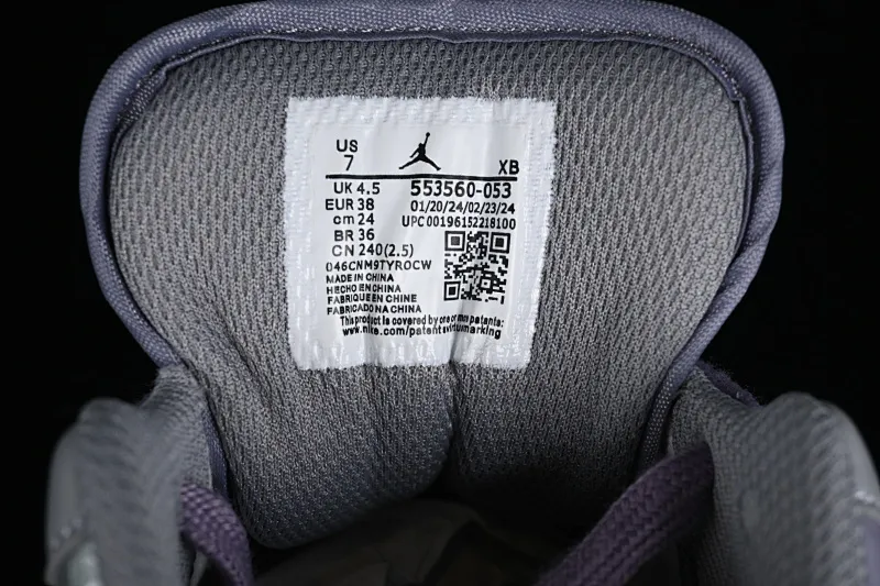 All categories Air Jordan Jordan series basketball shoes Air Jordan 1 Low Air Jordan 1 Low AJ1 Joe 1 Panda Prank Modern Wei Realm Gray Series Medal of the Rose Low-top cultural retro basketball shoes 553560-053